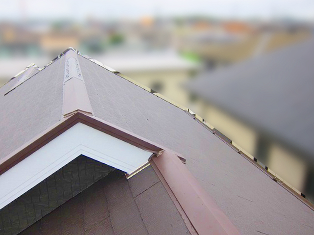 埼玉県ふじみ野市で新築戸建ての屋根ふき工事を施工-アフター画像